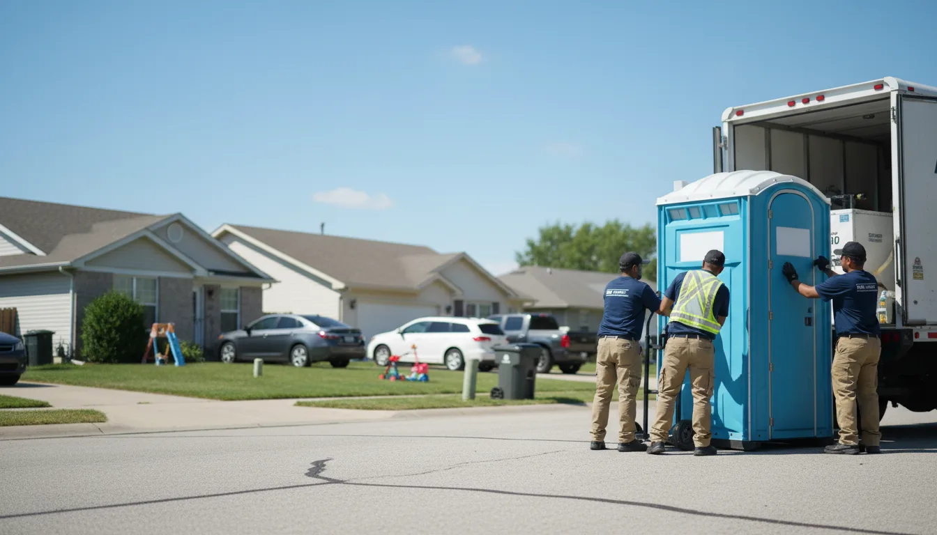 Standard Porta Potty Rentals in Lawndale, IL near me